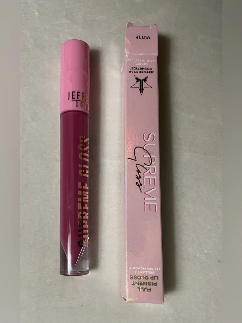 Jeffree Star Supreme Gloss NWT Full pigment Lip Gloss No Shame